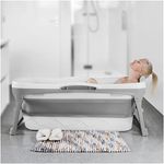 56IN Large Foldable Bathtub for Adults