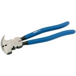 Draper 260mm Fencing Pliers | Soft Cushion Grip Wire Cutters | Nail Puller Remover | Vice Grips | Locking Pliers | 68450