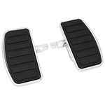 HDBUBALUS Motorcycle Floorboard Adjustable Rider Passenger Footboard Foot Pegs Fit for Harley Touring A Pair