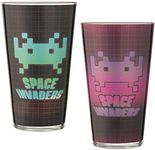 Space Invaders 2 pc. 16 oz. Laser Decal Glass Set