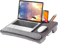 Lap Desk Laptop Bed Table: Fits up 