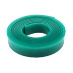 POVOKICI 70 Durometer Silk Screen Printing Squeegee Rubber Blade Roll 6 FT 5x180cm Green Silk Screen Printing Squeegee Blade Polyurethane