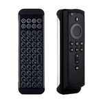 iPazzPort Mini Bluetooth Wireless Keyboard Remote with Backlit for TV Stick ,4K Media Stick,Apple TV, Smartphone, Smart TV, Tablet, Laptop, HTPC and more