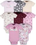 Gerber baby-girls 8-pack Short Slee