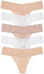 Felina Stretchy Lace Low Rise Thong