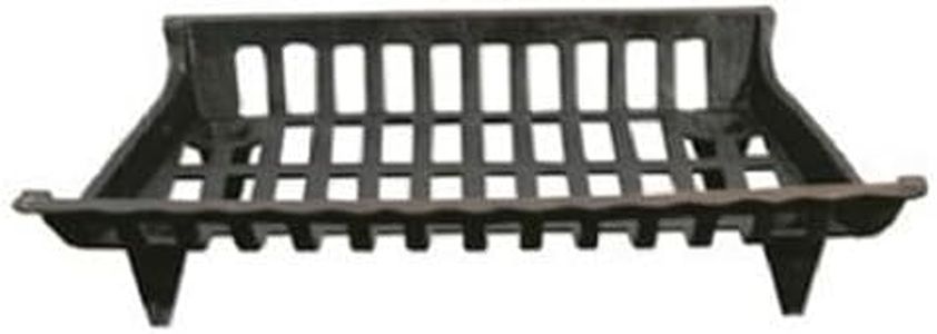 Panacea 15424 Cast Iron Fire Grate, Black, 24-Inch