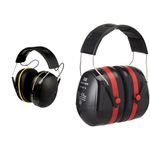 3M WorkTunes Connect, Bluetooth Ear Defenders Wireless, 90543EC1, Hearing Protector Earmuffs Peltor Optime III Ear Defenders Adults – Protective Earmuffs with Headband