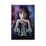 Krem Miller's Girl Poster Wall Art Canvas Gift For Friend Bed Room Living Room Decor Modern Aesthetic12x18inch(30x45cm) Unframe-style