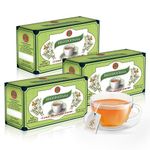 KUKER - Premium Senna Tea, Senna Leaves and Fruit Laxative Tea Bags - Senna Leaf Tea for Constipation Relief, Colon Cleanse Tea, Bedtime Tea for Digestive Support, Senna Tea Bag of 20-3 Pack, 30g