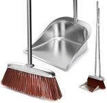 Broom and Dustpan Set for Home, 56"