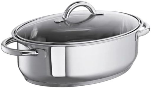 Schulte-Ufer 6768-30 Rostiera a vista, ovale, 30 cm, a induzione, 5 l