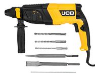 JCB PROFESSIONAL 800W, 26 mm Rotary Hammer Drill Machine with Dual & Reversible Function | Drilling Hammer Machine | Concrete & masonry walls | (JCB 800W | 26 MM)