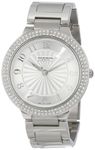 Akribos XXIV Men's AK584SS Impeccable Swiss Quartz Swarovski Crystal Stainless Steel Bracelet Watch