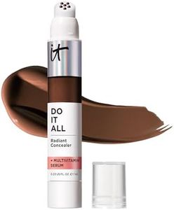 IT Cosmetics Do It All Radiant Concealer ­­– Makeup Concealer – Hydrate & Brighten – Creaseless Medium Coverage & Radiant Finish ­­– Niacinamide & Hyaluronic Acid - Deep Cool, 0.2 Fl Oz
