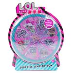 L.O.L. Surprise! Surprise Reveal Jewelry Box by Horizon Group USA,Peel to Reveal Jewelry Pieces.DIY Jewelry Making Kit.Activity Kit Includes 1200+ Charms & Beads Along with Storage Box.