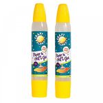 Craft Planet- 2 Glue Sticks For Arts And Crafts, Paper And Craft Glue, Double Ended Glue Pen Sticks Duo For Kids, Kids Craft Supplies Staple, School Glue