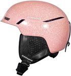 Odoland Ski Helmet, Snowboard Helmet, Adjustable Size Ventilation System, PC Shell and Protective EPS Foam Snow Helmet for Men Women Youth, Goggles Compatible, Shinning Pink, M