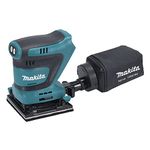 Makita DBO480ZX1 18V LXT Cordless 1/4 Sheet 2-Speed Finishing Sander with Dust Bag (Tool Only)