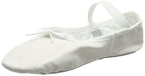 Bloch 209 Arise Leather Ballet Shoe, Full Sole, White, 8 B UK (41 EU)