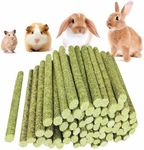 20PCS Rabbit Toys Bunny Chews Timothy Hay Stick,Bunny Toys for Rabbits, Hamster Guinea Pig Small Animal Chew Toys,Pet Chew Toy Treats for Chinchilla Guinea Pigs Rabbits Squirrel Hamster Bunny