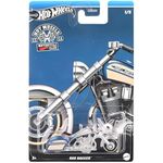 Hot Wheels 2024 Bad Bagger 1:64 Motorcycle Club 1/5 (Silver)