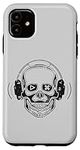 iPhone 11 Skull Headphones Music Lo