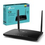 TP-Link Archer MR500 AC1200 4G+ Cat6 WiFi 4G Router, Gigabit Port, 4G Router with Sim Slot, Mobil WiFi Router, Sim Card Router, Superfast 4G+ LTE Speed, External Antenna, MU-MIMO, Plug & Play