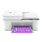 HP DeskJet 4155e All-in-One Wireless Color Printer, with bonus 3 months free Instant Ink with HP+ (26Q90A)