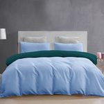 Duvet Cover Teal Blue