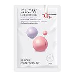 O3+ Facialist Glow Sheet Mask Hydrates and awakens skin Minimized brown spots and Freckles (30g)