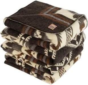 URQUKUMA - Alpaca Blanket - Premium Alpaca Wool Throw Blanket for Cozy Comfort - Warm Alpaca Wool Blanket - Variegated - Made by Artisans in The Heart of The Mountains of Ecuador