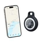 Salpido Bluetooth Smart Tag Global Item Tracker with Apple Find My Support, 230mAh Button Battery, One-Click Search, Accurate Location, Bluetooth v5.0, Compact Portable Tracker- SF-G910