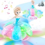 NIEBYI Toys for 4 Year Olds Girls,Dancing Princess Interactive Toys for Little Girls Age 3-5 with Colorful Flashing Lights & Music,Christmas Birthday Gifts for 1 2 3 4 5 6 Year Old Girls Kids