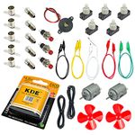 InputMakers - Advanced Kit, electric circuit kits for children, circuit kits for kids, electric circuits for kids, electronics kit for kids, snap circuits, electronics kit