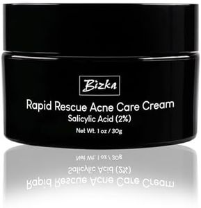 Crema Brufoli Viso Bizka 30g Crema Acne Potentissima Crema Viso Pelle Grassa - Adatto a Tutte le Pelli,Riduce il Rossore e Restringe i Pori
