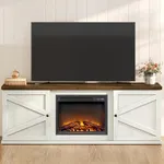 VASAGLE Fireplace TV Stand for TVs 