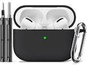 Inesore Compatible with AirPods Pro 1st/2nd Case - Black