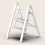 3 Step Ladder, Folding Step Stool, 