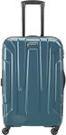 Samsonite Unisex-Adult Centric Hardside Expandable Luggage with Spinner Wheels, Teal, Checked-Medium 24-Inch, Centric Hardside Expandable Luggage with Spinner Wheels