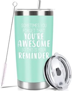 Birthday Gifts for Women Mom Friends Wife Her-20 OZ Tumbler Cup with Straws, Lids- Christmas,Valentines Day Inspirational Purple Gifts Stocking Stuffers for Best Friend Female Sister Daughter Coworker