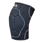 Cliff Keen Wraptor Wrestling Knee Pad,Black,Small