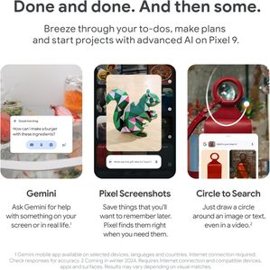 Google Pixel 9 Smartphone 256GB – Obsidian Black