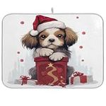 GAIREG Cute Christmas Dog Dish Dryi