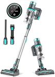 Belife Cordless Vacuum Cleaner, 38KPa/450W Stick Vacuum with Powerful Suction,110000 RPM Brushless Motor, Up to 45mins Runtime, LED Display, 6 in 1 Lightweight Vacuum for HardFloor Carpet Car Pet Hair