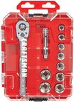 CRAFTSMAN 11-Piece Socket Set, Metr