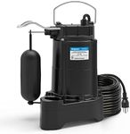 Acquaer 1/3 HP Submersible Sewage/E