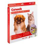 Catwalk Dog Or Cat Door Clear Glass Fit Dual Glaze