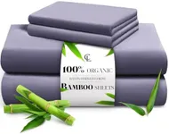 LuxClub King Size Sheets Set, 100% 