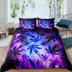 Marijuana Leaf Duvet Cover Teens Ca