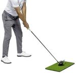 GoSports Golf Hitting Mat - 2 x 1 Artificial Turf Mat for Indoor/Outdoor Practice - Includes 3 Rubber Tees